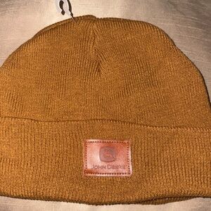 John Deere brown  Knit Hat new no tags